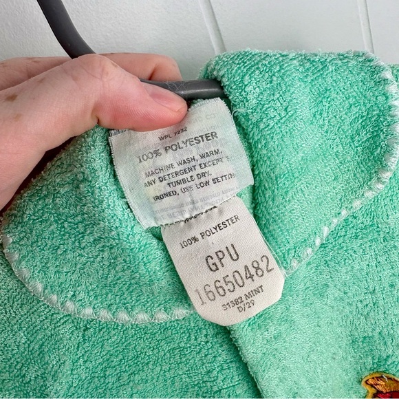 Vintage Sears Roebuck Terry One Piece Baby Outfit Footie Winnie Pooh 3 Months - Picture 4 of 6